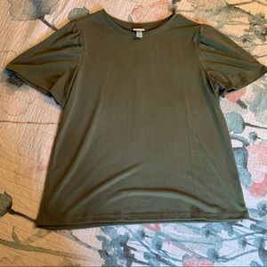GREEN BLOUSE